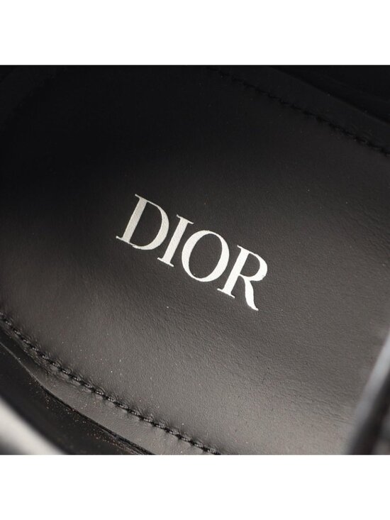 Dior Loafers Buffalo Cannage Leather